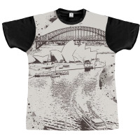 Sydney Landmark Graphic T-shirt | Artistshot