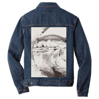 Sydney Landmark Men Denim Jacket | Artistshot