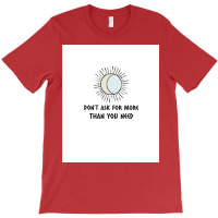 Viking Quote Moon In Sun  Blue T-shirt | Artistshot