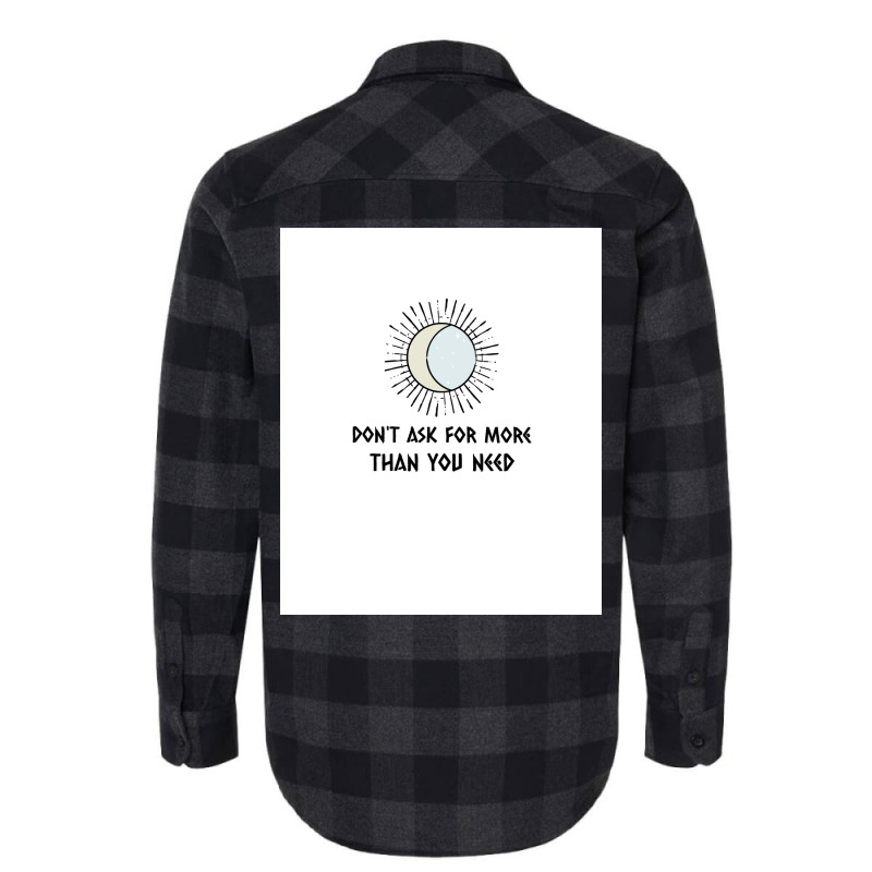 Viking Quote Moon In Sun  Blue Flannel Shirt | Artistshot