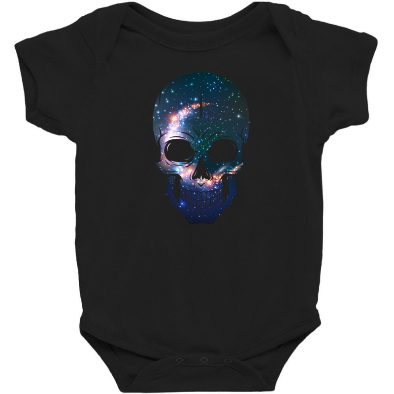 Skull Galaxy Baby Bodysuit by CloudyStars | Artistshot