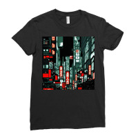 City Photo Ladies Fitted T-shirt | Artistshot