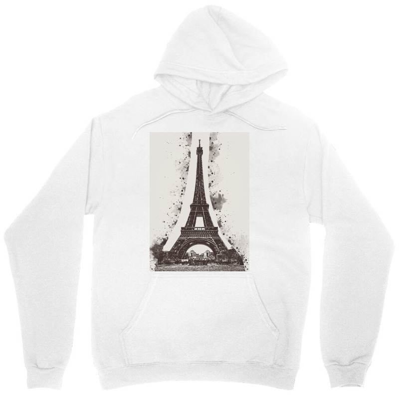 Paris Eiffel Landmark Unisex Hoodie | Artistshot