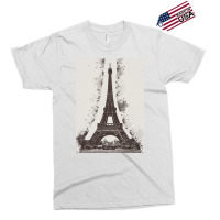 Paris Eiffel Landmark Exclusive T-shirt | Artistshot