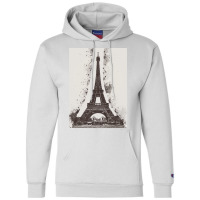 Paris Eiffel Landmark Champion Hoodie | Artistshot