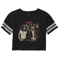 Highway To Hell Album Artwork Scorecard Crop Tee | Artistshot