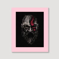 The Warrior Of Gods  Hippie Hipster Portrait Canvas Print | Artistshot