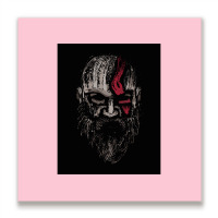 The Warrior Of Gods  Hippie Hipster Metal Print Square | Artistshot