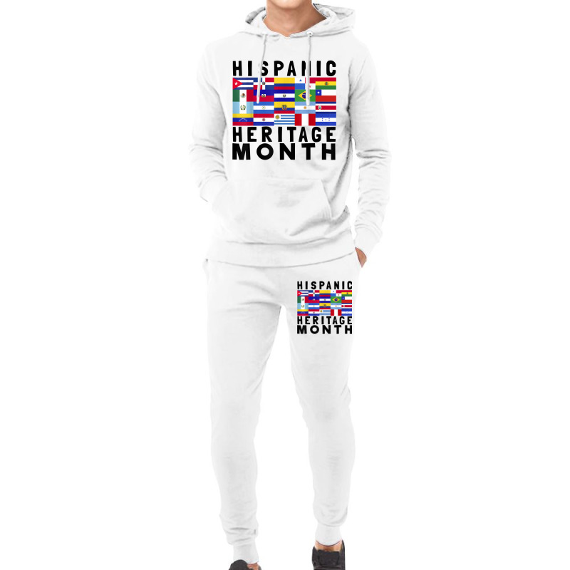 Latino American Hispanic Heritage Month Latin Flags 2021 T Shirt Hoodie & Jogger set by hamlerf | Artistshot