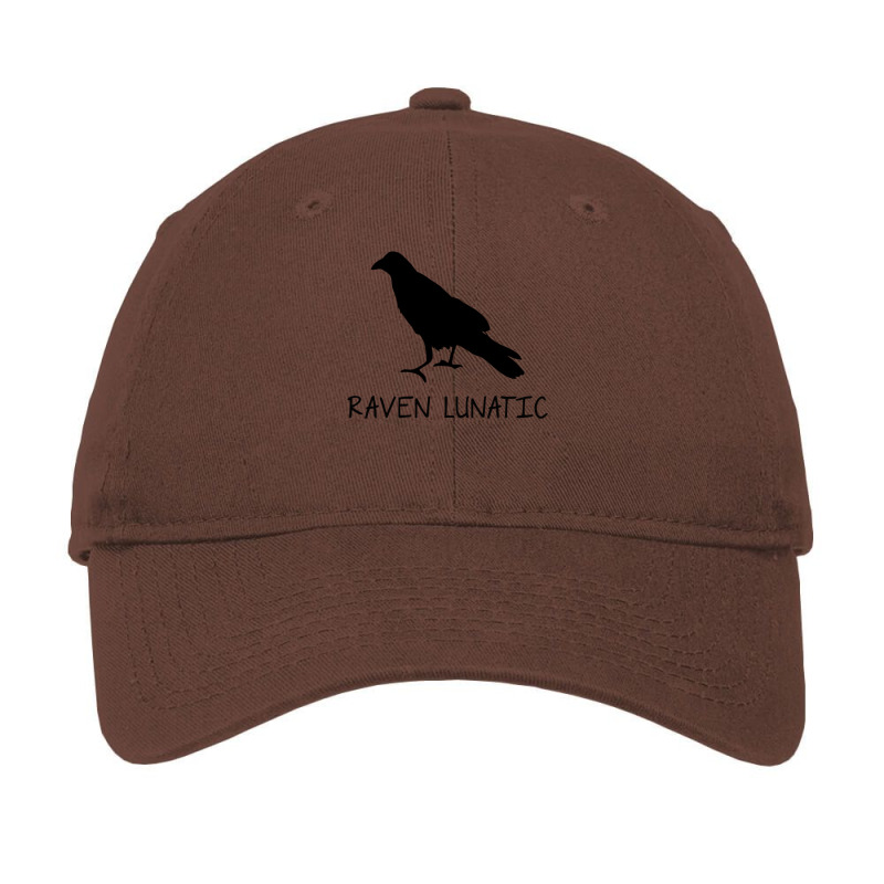 Raven Lunatic Adjustable Cap by kryzgeuddax | Artistshot