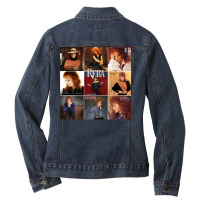 Reba All Greatest Albums Ladies Denim Jacket | Artistshot