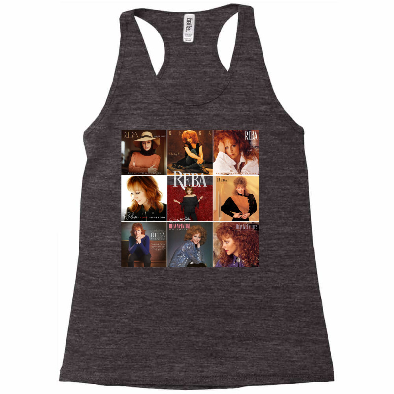 Reba All Greatest Albums Racerback Tank by kryzgeuddax | Artistshot