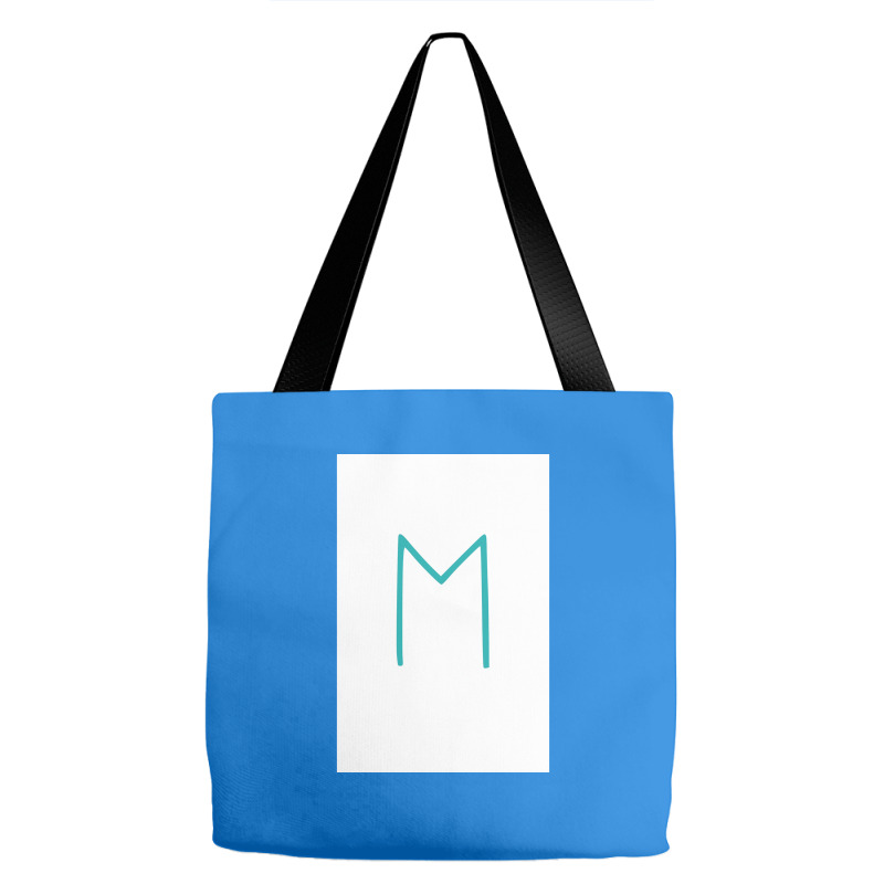 Viking Norse Rune Ehwaz Simple Turquoise Amp White  Cute Green Tote Bags by mondenmackina | Artistshot