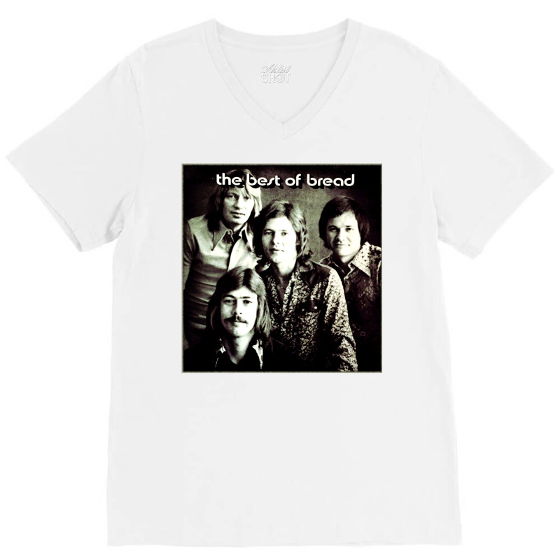 The Best Of Bread   Aged Photo Album Cover V-Neck Tee by tjwanbizasl | Artistshot