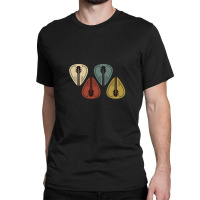 Retro Guitar Pick Guitarist Classic T-shirt | Artistshot