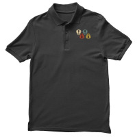 Retro Guitar Pick Guitarist Men's Polo Shirt | Artistshot