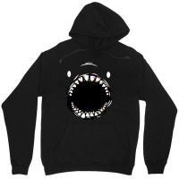 Funny Shark Face With Light Xmas Tshirt Christmas Unisex Hoodie | Artistshot