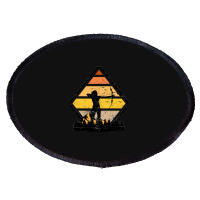 Archery Archery Girl Bow Hunting Shooting Oval Patch | Artistshot