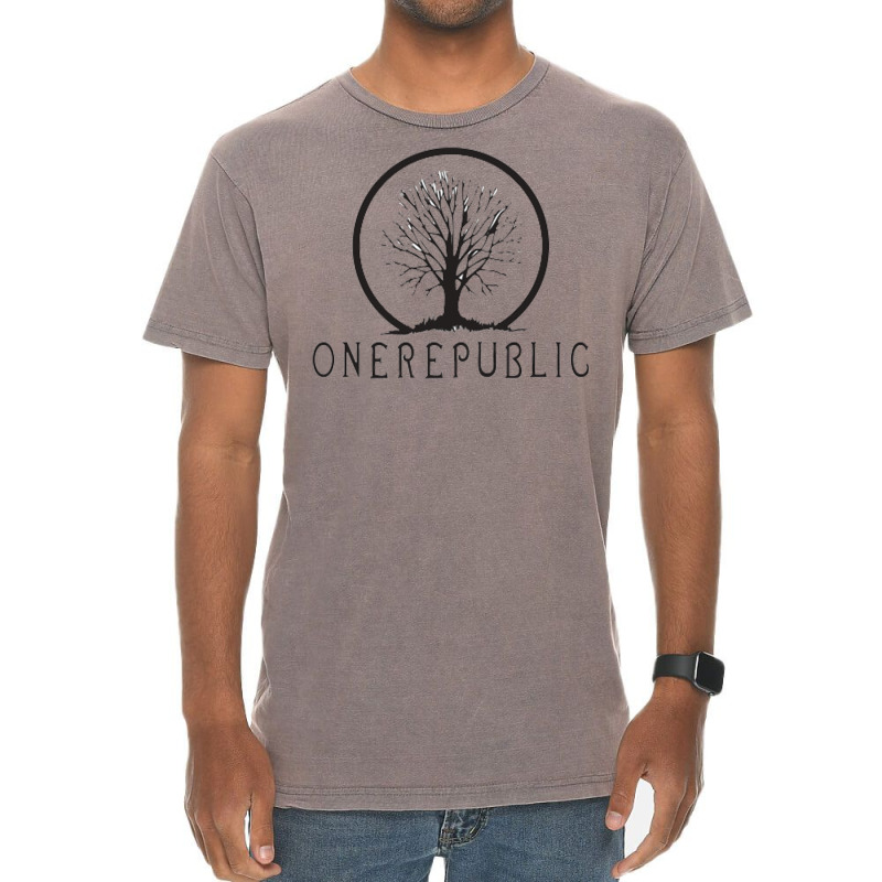 One Republic Tree Vintage T-Shirt by bahbutstenyd | Artistshot