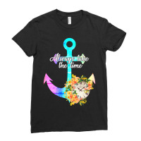 Always Take The Time For Dark Ladies Fitted T-shirt | Artistshot