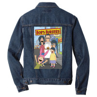 The Bobx27s Burgers Poster Boy (1) Men Denim Jacket | Artistshot