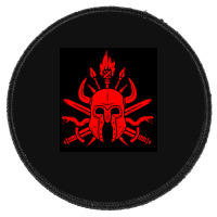 Viking Viken Helmet Emblem  Gift Aesthetic Round Patch | Artistshot