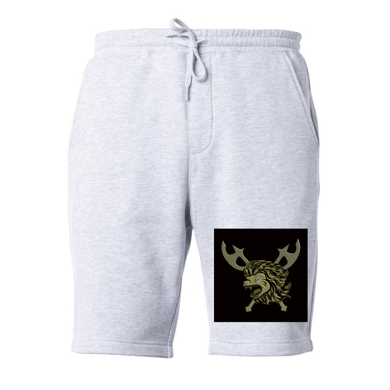 Viking Vikings 5  Red Fleece Short | Artistshot