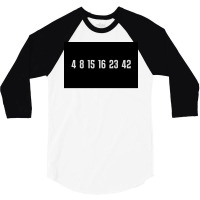 The Lost Numbers Grey Poster Boy (1) 3/4 Sleeve Shirt | Artistshot