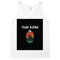 Viking Bear Team Bjrn Ironside  Blue 70s Tank Top | Artistshot