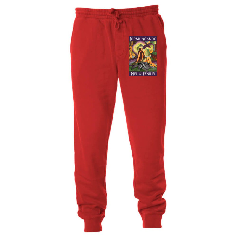 X27s Children Jormungandr Hel And Fenrir  Travel Humor Unisex Jogger | Artistshot