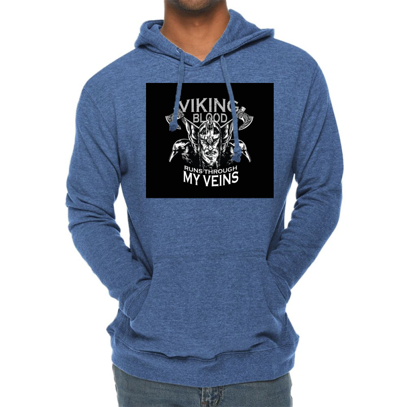 Viking Blood  Music Aesthetic Lightweight Hoodie | Artistshot