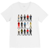 Outfits Of King Jackson Pop Music Fashion V-neck Tee | Artistshot