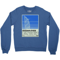 Owl City   Ocean Eyes Retro Poster Crewneck Sweatshirt | Artistshot