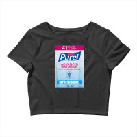 Hand Sanitizer Last Minute Funny Halloween Costume Crop Top | Artistshot