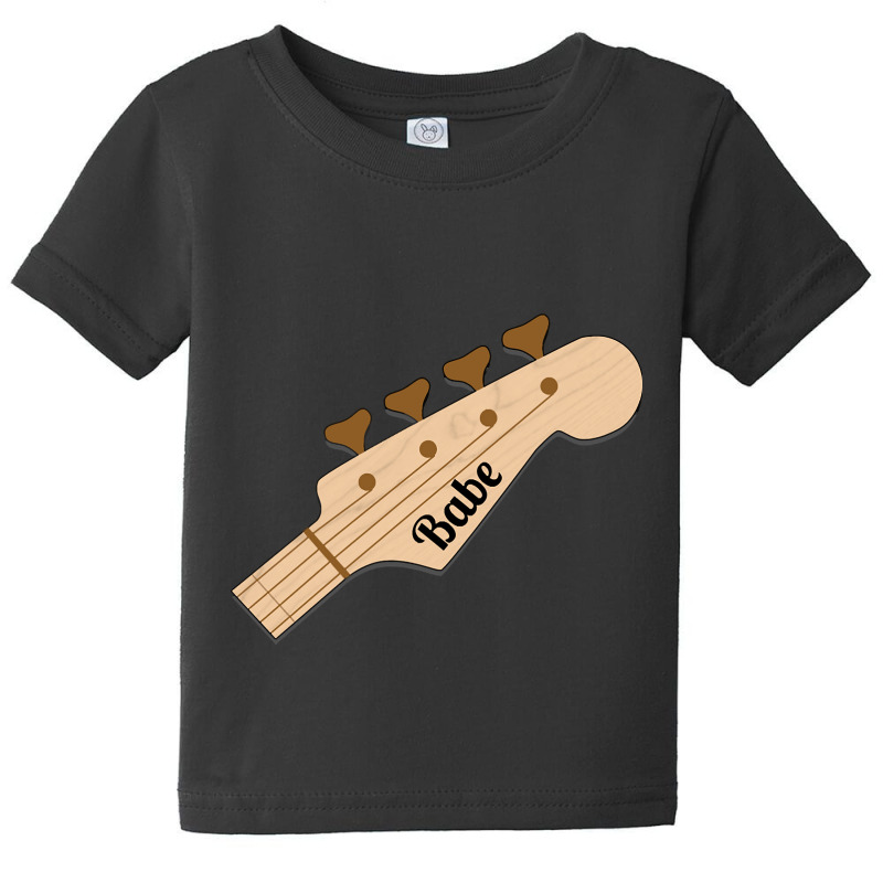 Bass Babe On Bass Guitar Headstock Baby Tee by dealgummy642 | Artistshot