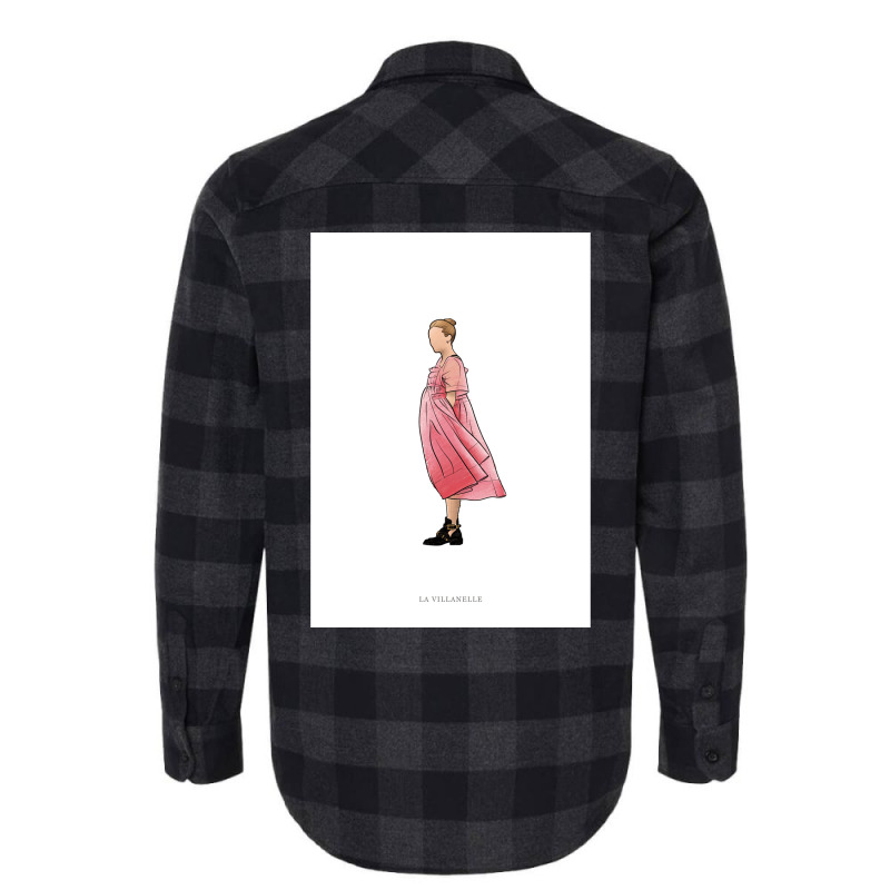 Villanelle Killing Eve Sketch Poster Travel (1) Flannel Shirt by venessstaatsb | Artistshot