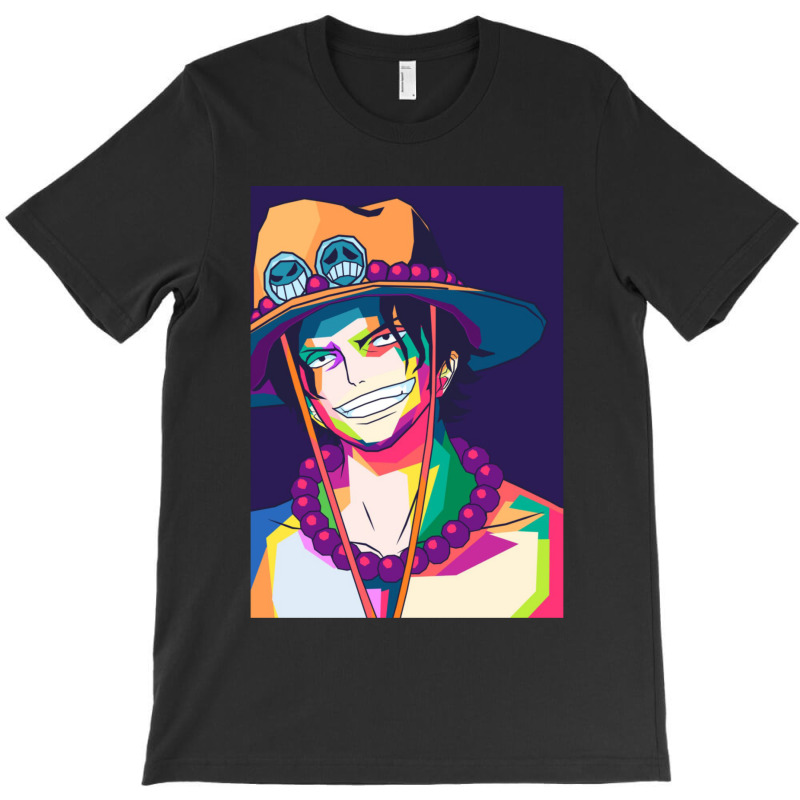 One Piece Portgas D Ace Pop Art T-shirt | Artistshot