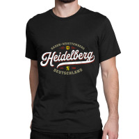 Heidelberg Germany - Vintage Souvenir Travel Heidelberg Classic T-shirt | Artistshot