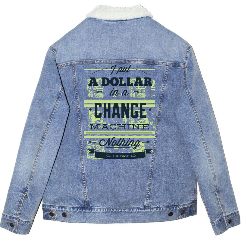 Change Machine Unisex Sherpa-lined Denim Jacket | Artistshot