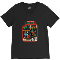 Fun With Krampus V-neck Tee | Artistshot