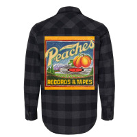 Peaches Records And Tapes Flannel Shirt | Artistshot