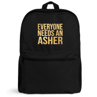 Asher Name-fkntm Backpack | Artistshot