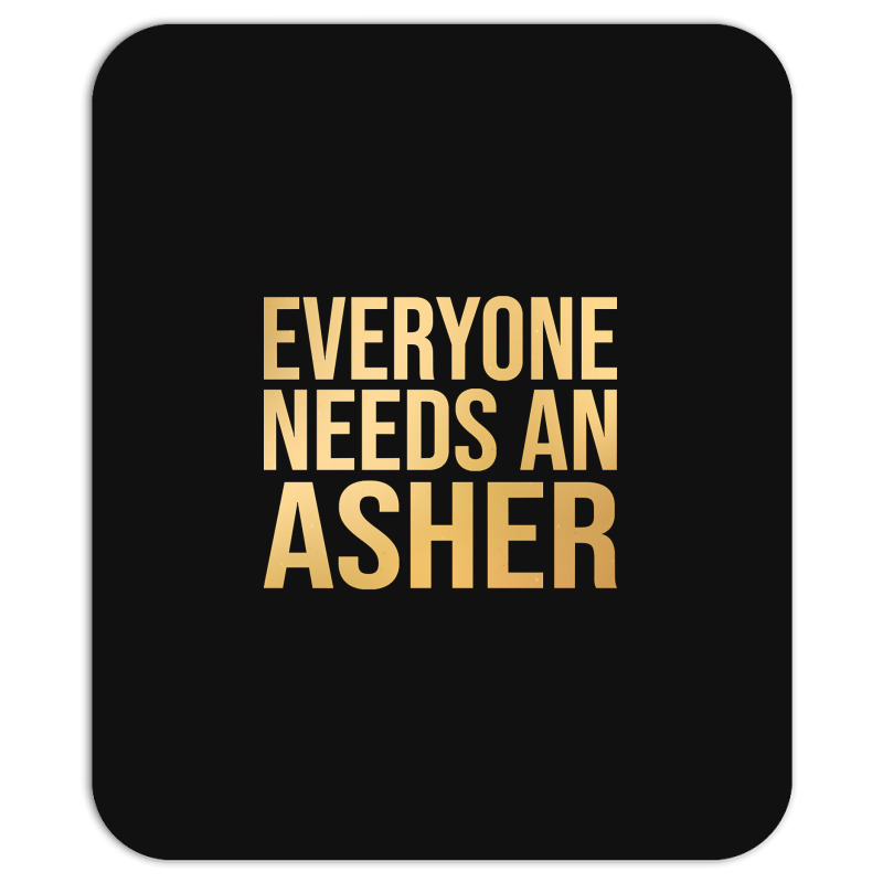 Asher Name-fkntm Mousepad | Artistshot