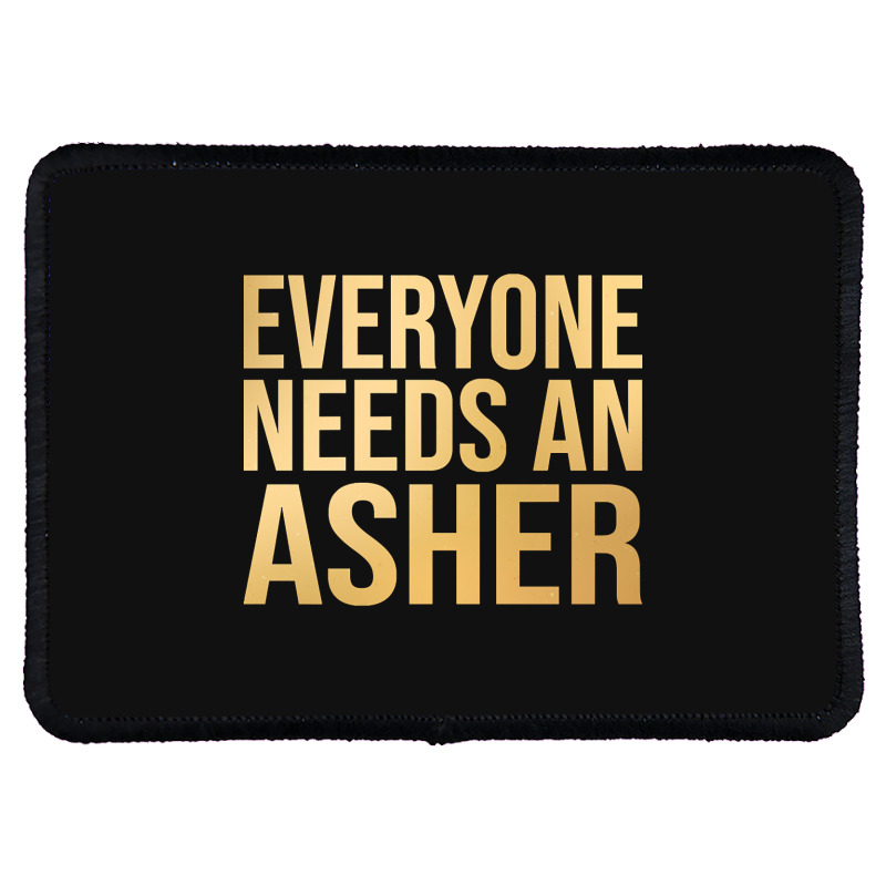 Asher Name-fkntm Rectangle Patch | Artistshot