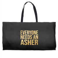 Asher Name-fkntm Weekender Totes | Artistshot