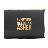 Asher Name-fkntm Accessory Pouches | Artistshot