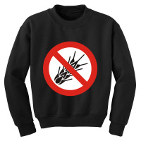 No Gluten Sign Youth Sweatshirt | Artistshot