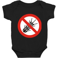 No Gluten Sign Baby Bodysuit | Artistshot