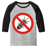 No Gluten Sign Youth 3/4 Sleeve | Artistshot