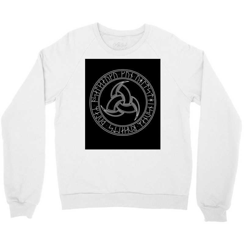 Viking Triskelion Norse Triskel Or Triskele  Cool 80s Crewneck Sweatshirt | Artistshot